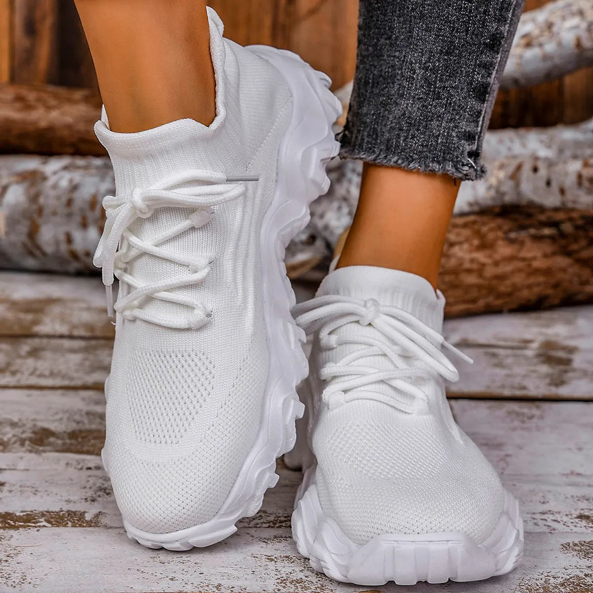 LYVORA™ - Basket de marche femme : Confort ultime et style irrésistible Image