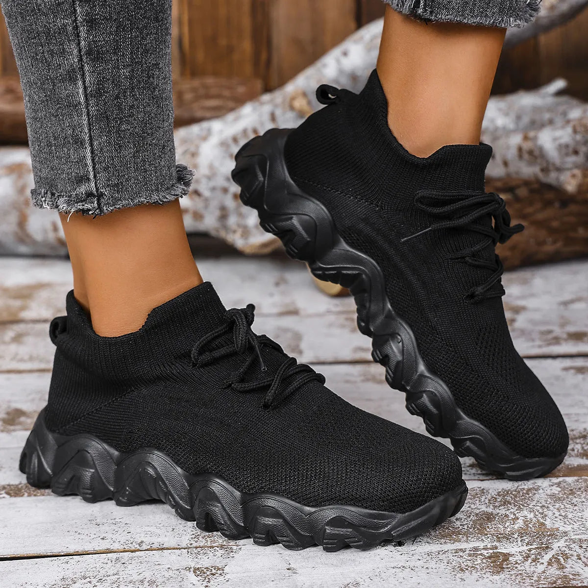 LYVORA™ - Basket de marche femme : Confort ultime et style irrésistible Image