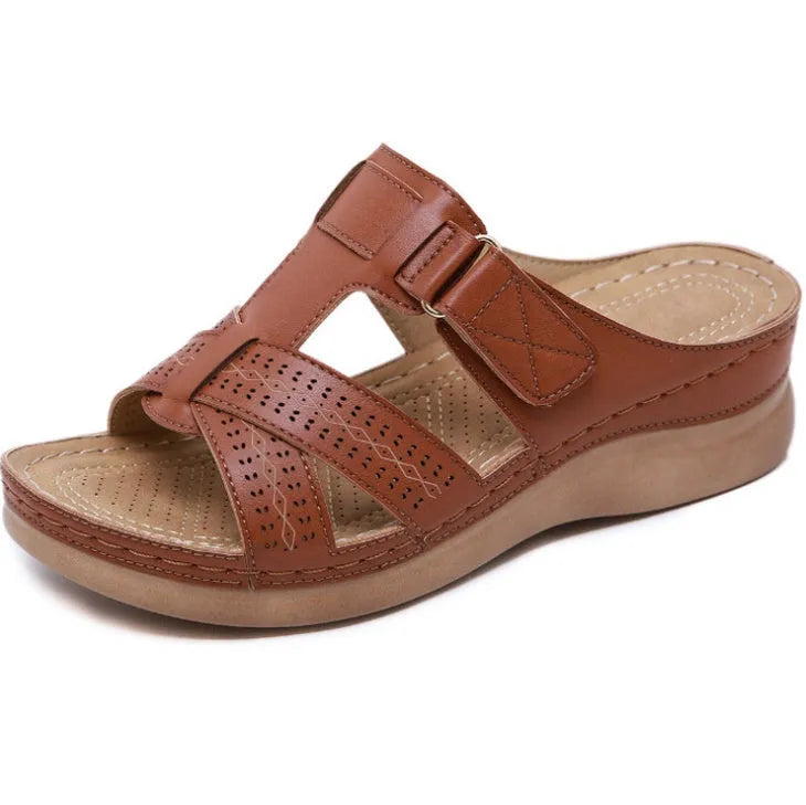 ÉLORA™ - Sandales femme confort orthopédique – Alliez bien-être et style unique