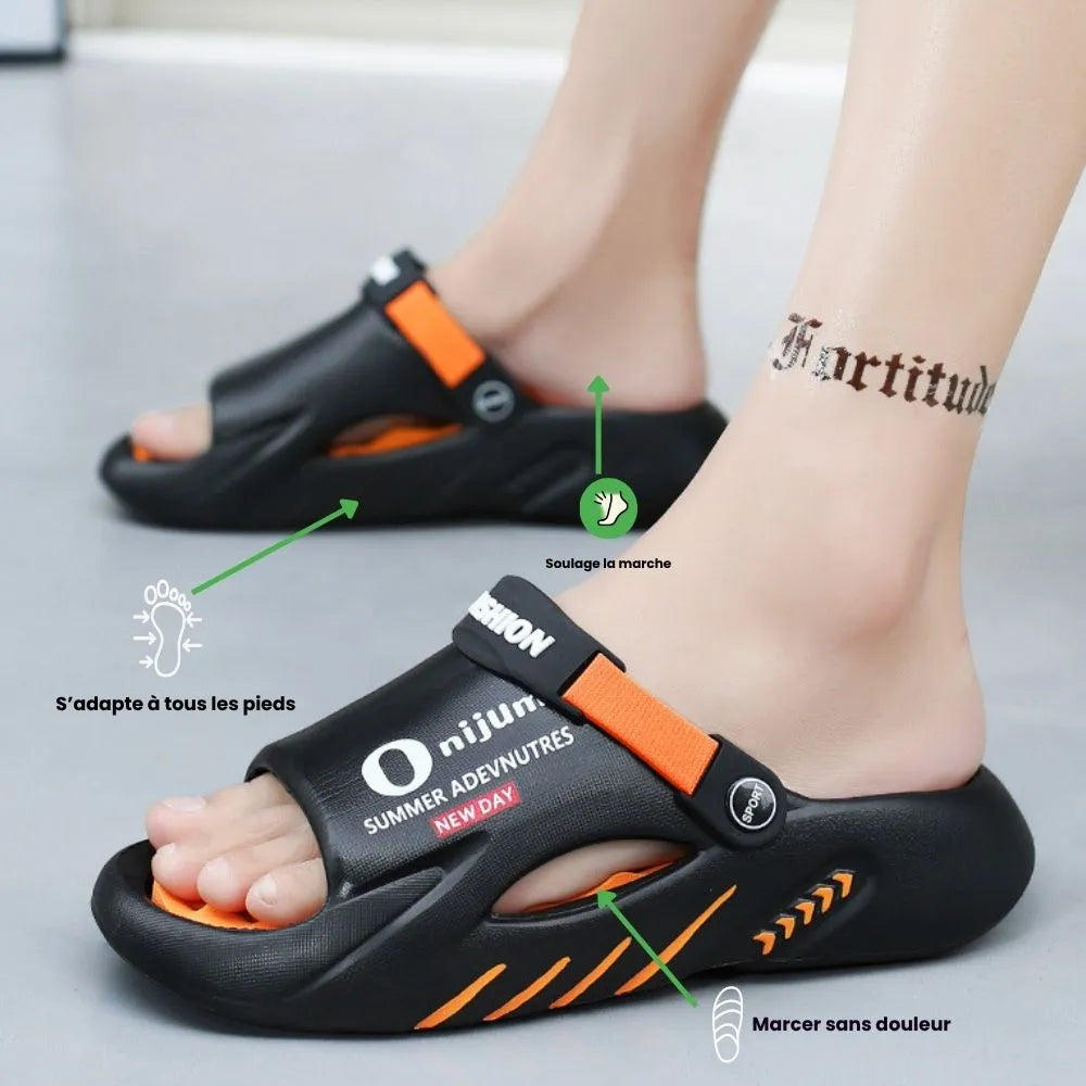 MAVIX™ - Claquette orthopédique homme – Confort ultime pour vos pieds