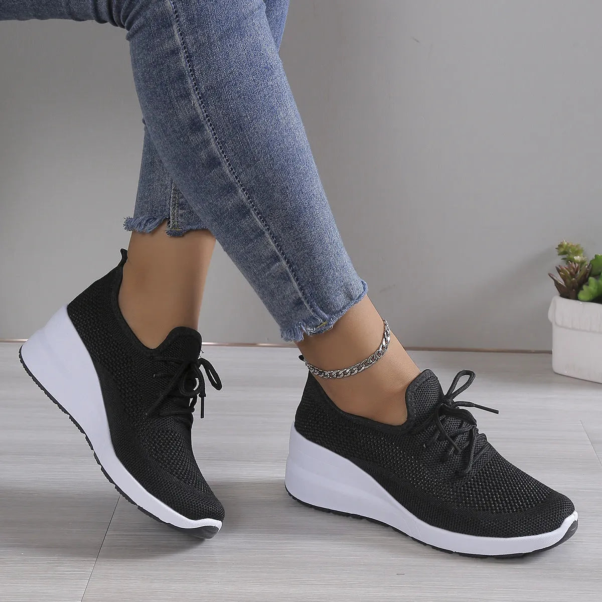 AERELYA™ - Sneakers femme respirantes semelles orthopédiques – Confort et style uniques
