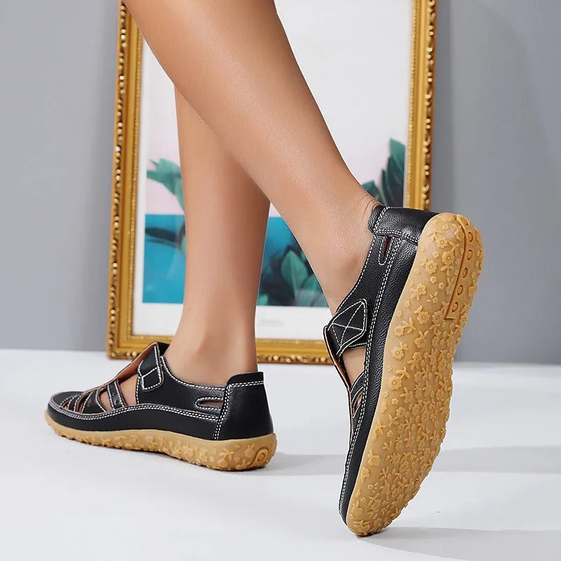 AIRFLEXA™ - Sandales femme à scratch : Confort et style faciles à adopter