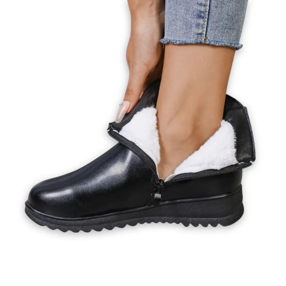 NORDYNA™ - Bottine hiver femme : découvrez style, chaleur et confort unique