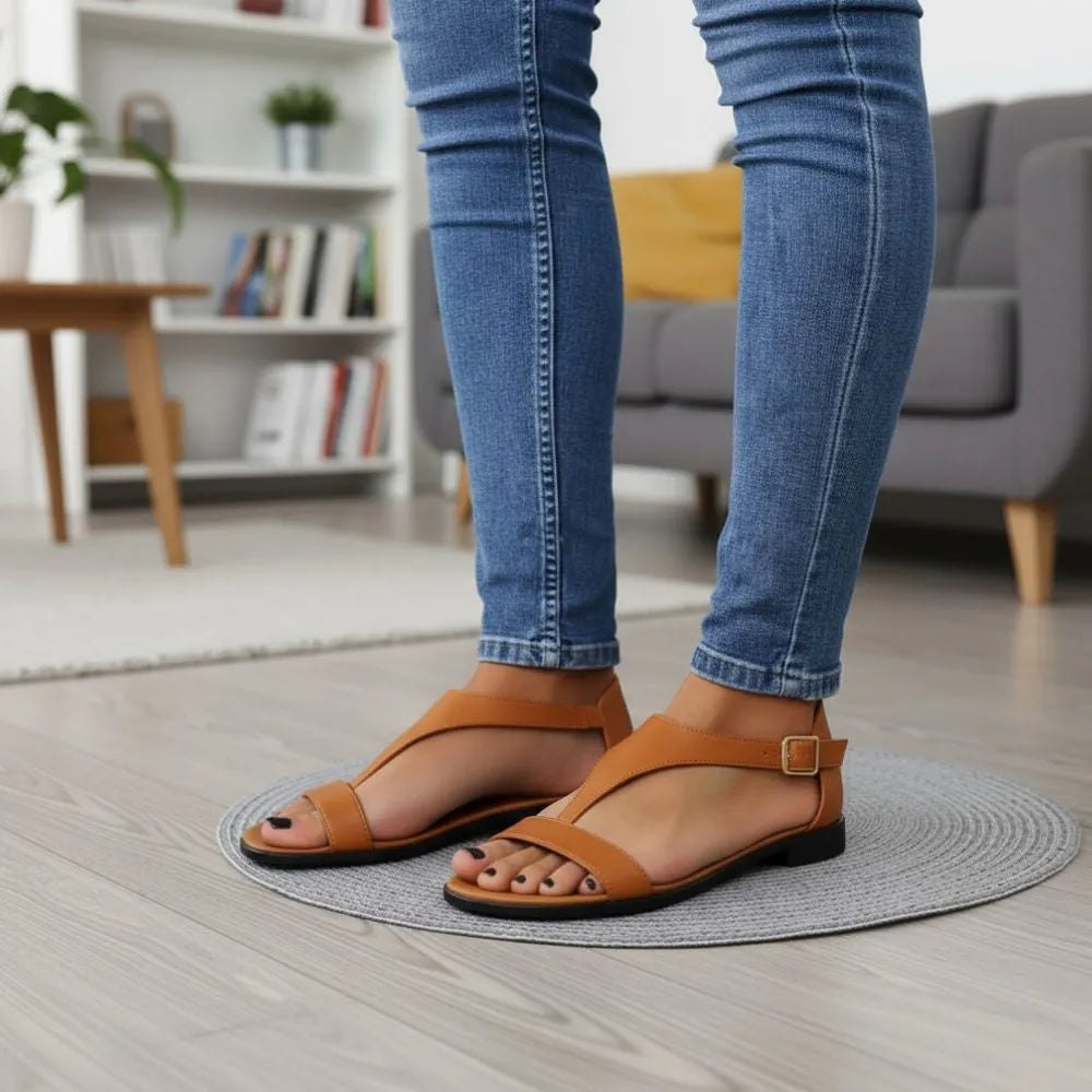 SOLEA™ - Sandale antidérapante femme – Confort, style et sécurité assurés Image