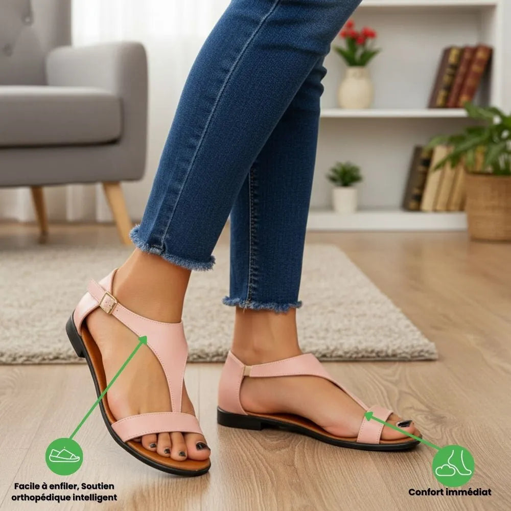 SOLEA™ - Sandale antidérapante femme – Confort, style et sécurité assurés