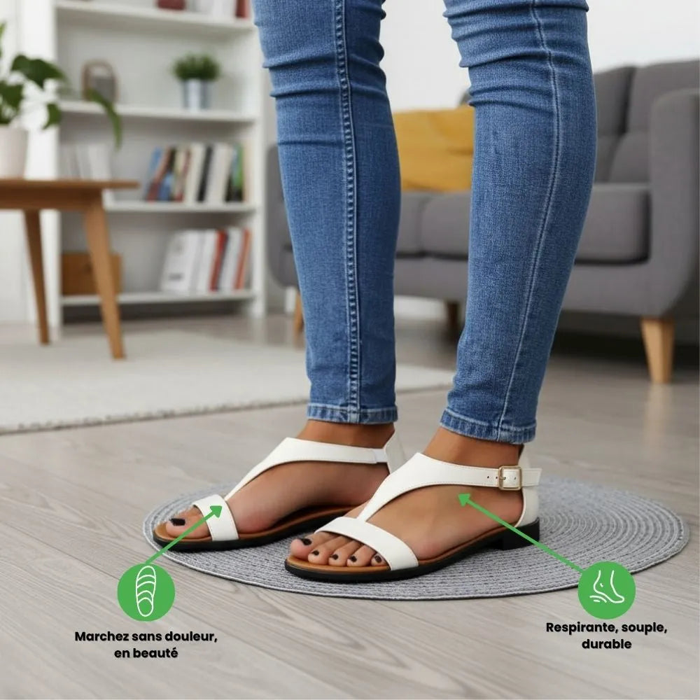 SOLEA™ - Sandale antidérapante femme – Confort, style et sécurité assurés