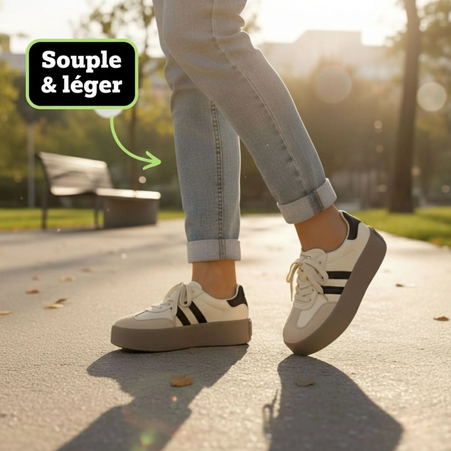 VINTÉLYA™ - Basket femme vintage : Découvrez l’allure rétro irrésistible !