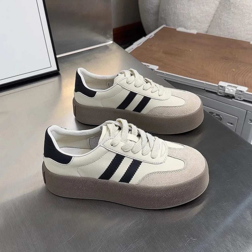 VINTÉLYA™ - Basket femme vintage : Découvrez l’allure rétro irrésistible !