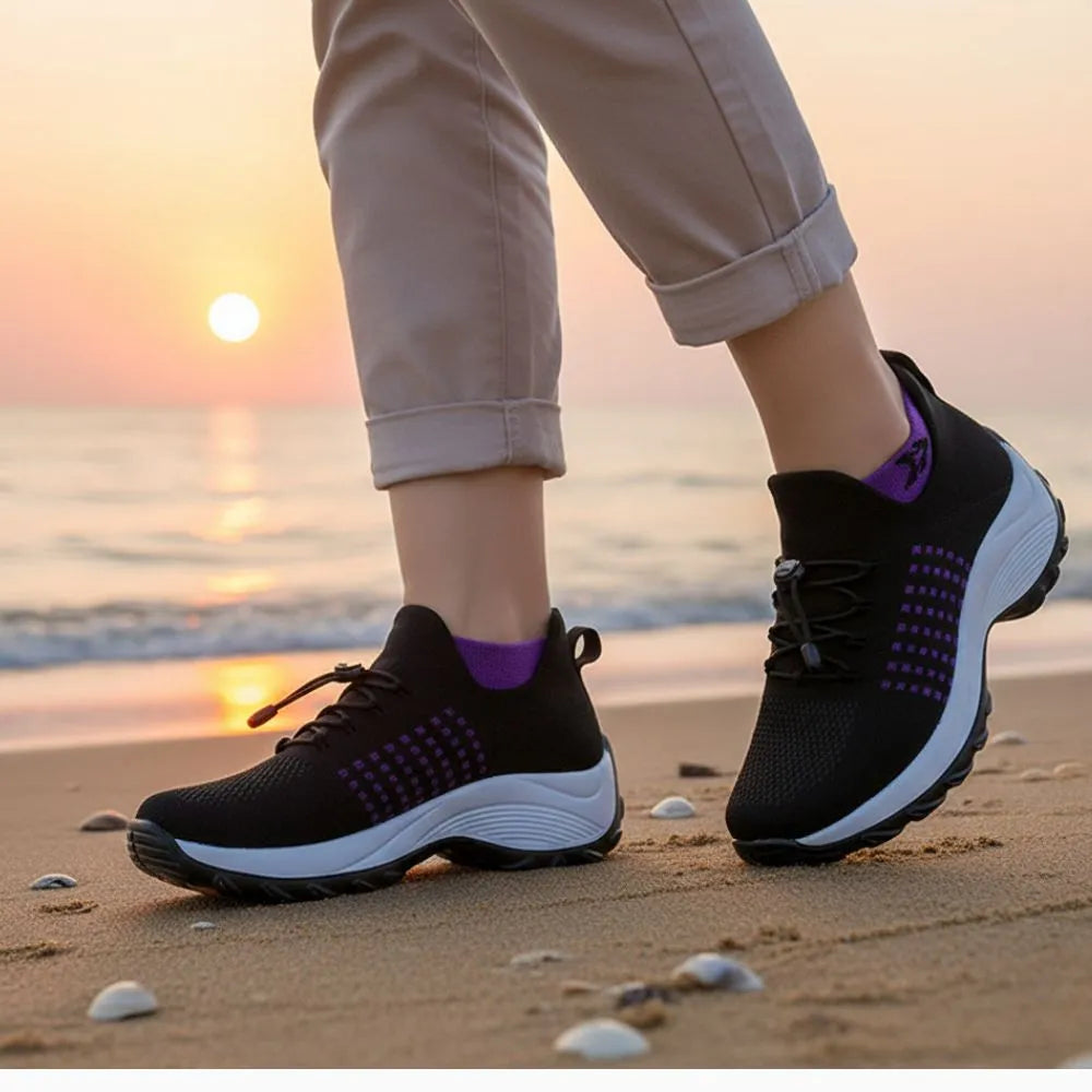 ELENYA™ - Chaussures de marche orthopédiques pour femmes – Confort et style garantis ! Image