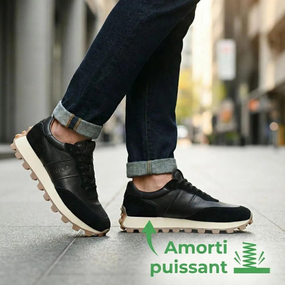 ALTILIFT™ - haussure Homme Semelle Compensée | Confort & Cuir Premium