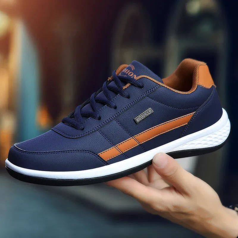 Baskets Homme Respirantes Confortables - Chaussures De Course Légères Antidérapantes, Style Classique Orthopédique