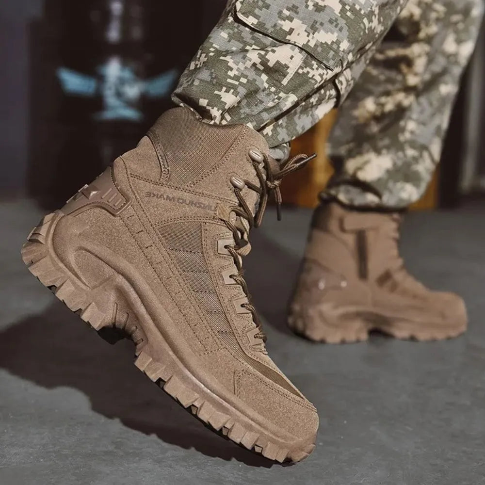FORTRAX™ - Botte militaire homme : robustesse et style pour vos aventures Image