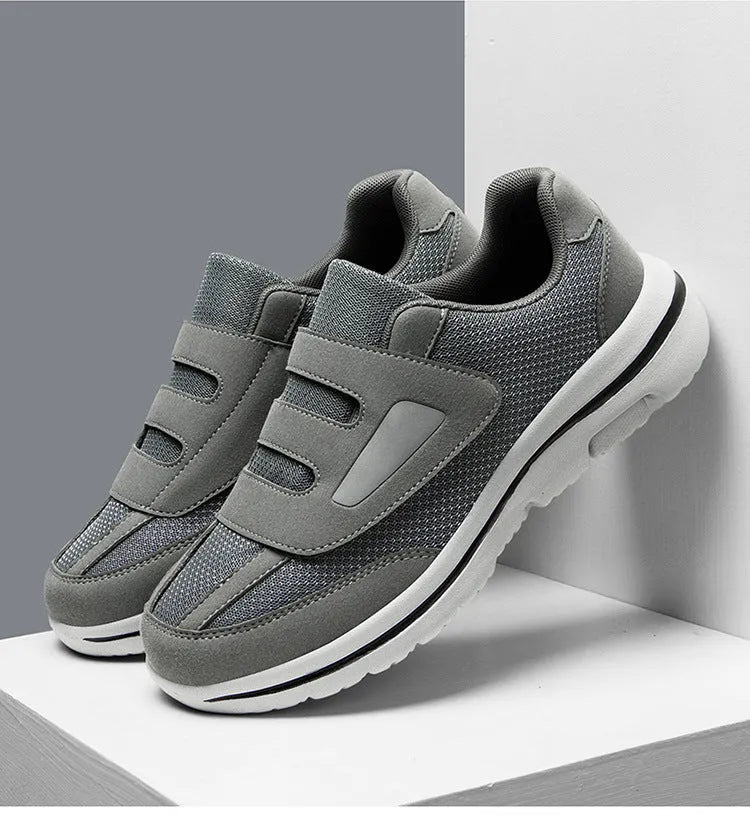 VELIONA™ - Chaussure à scratch homme – Confort ultime & style facile à enfiler