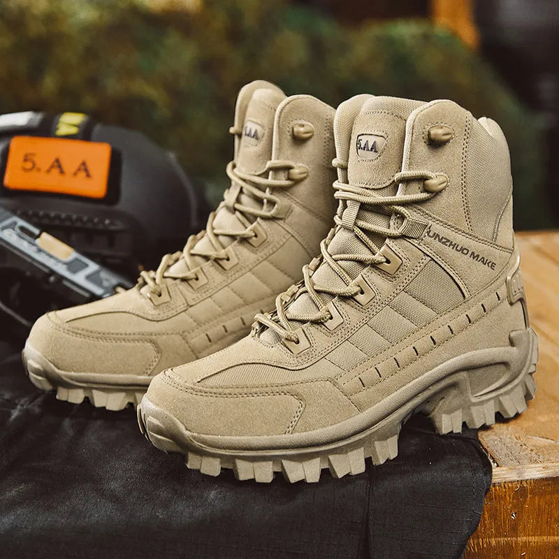 FORTRAX™ - Botte militaire homme : robustesse et style pour vos aventures Image