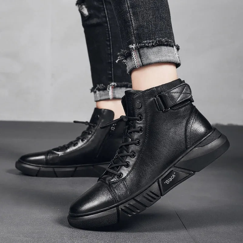 KORVAX™ - Bottes décontractées pour hommes – Confort & style inégalé à découvrir Image