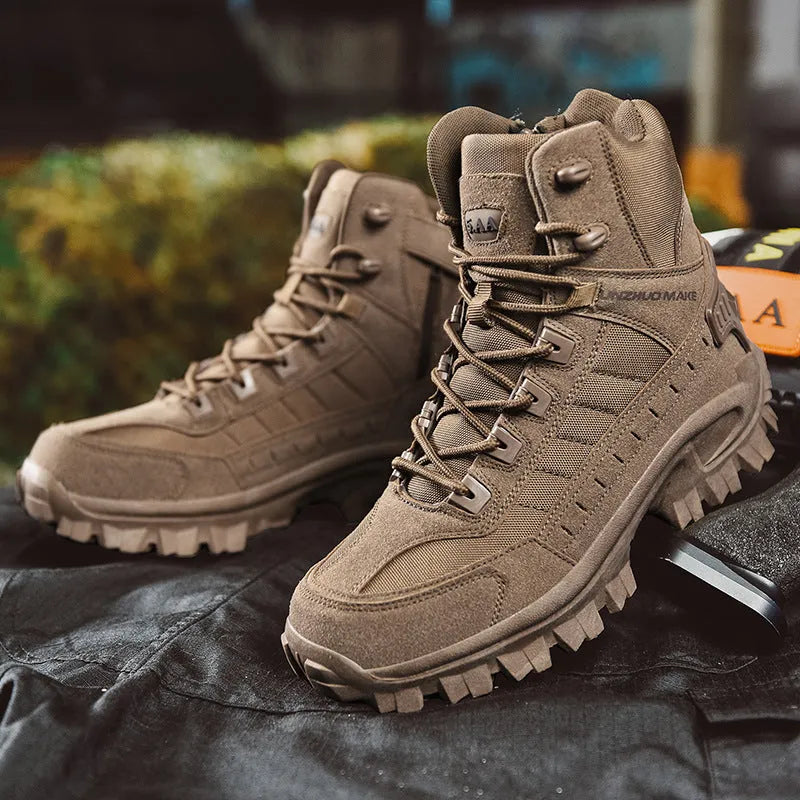 FORTRAX™ - Botte militaire homme : robustesse et style pour vos aventures