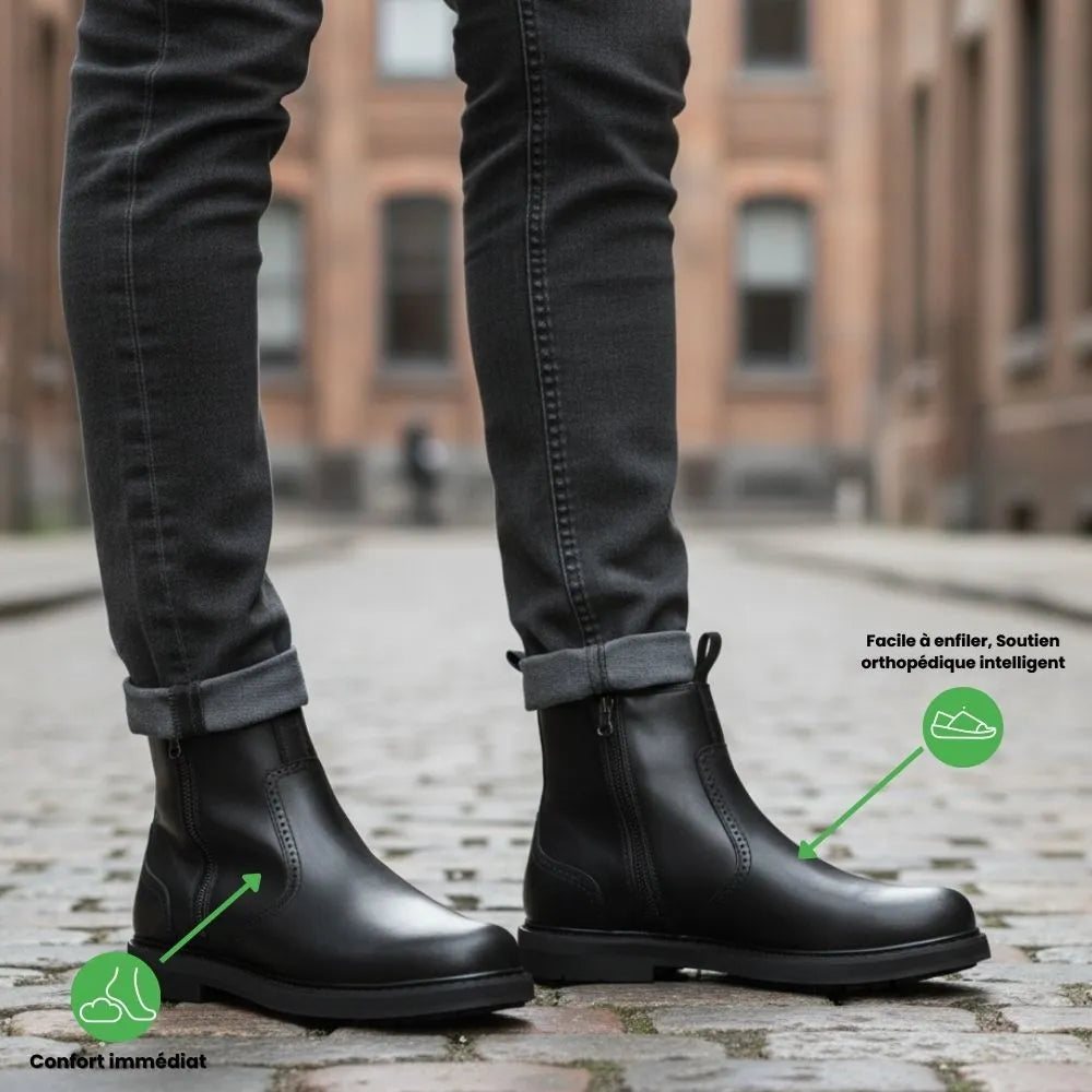 MONTERO™ - Bottines Chelsea Homme – Style unique et confort exceptionnel