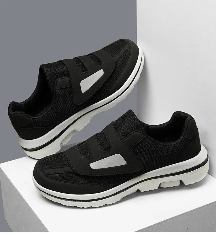 VELIONA™ - Chaussure à scratch homme – Confort ultime & style facile à enfiler