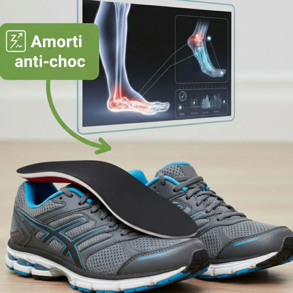 ORTHOLIFT™ - Semelle orthopédique : Confort Ultime & Soutien Personnalisé