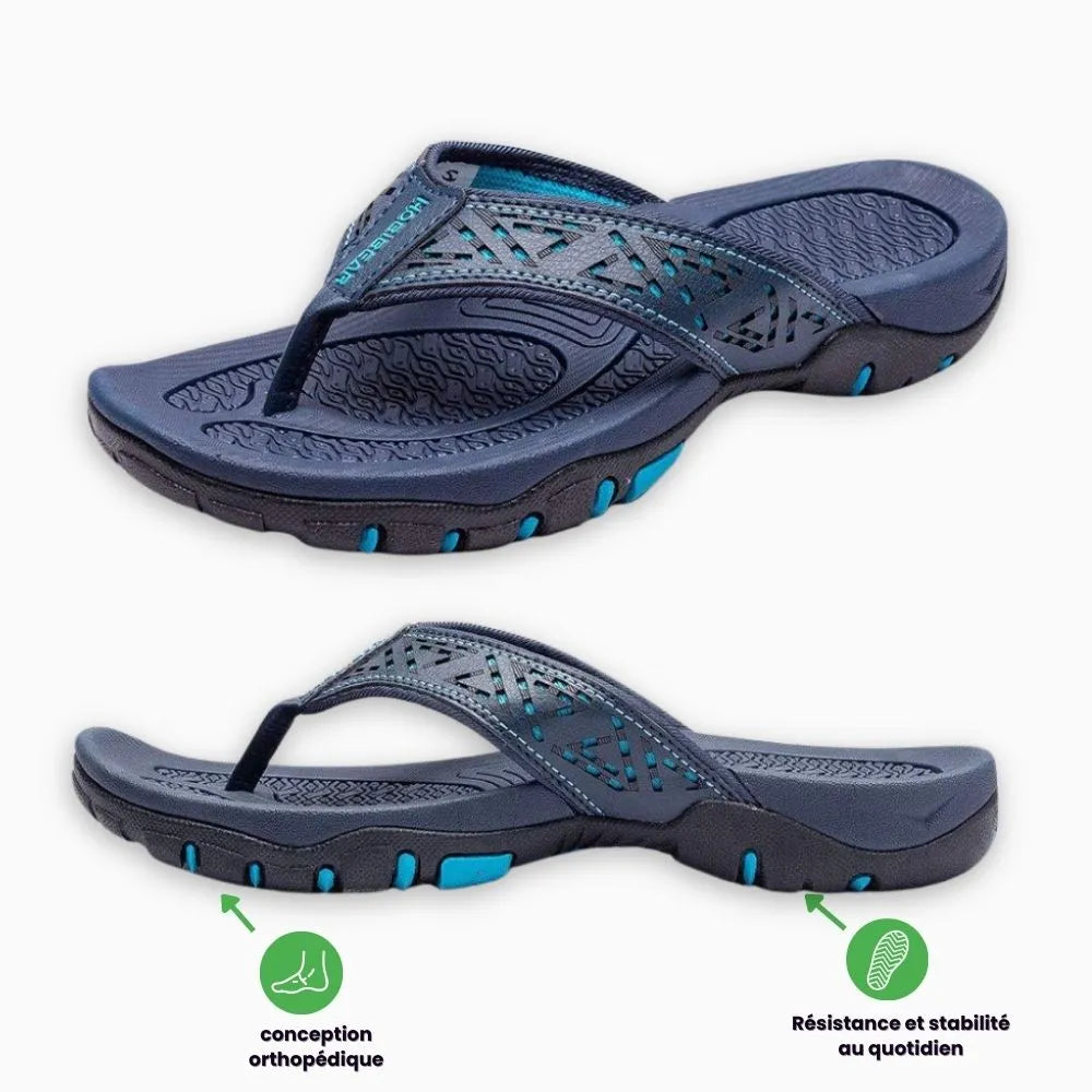 SOLARO™ - Sandale orthopédique homme – Confort exceptionnel et style unique