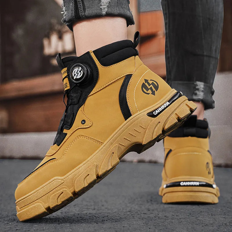 TITANWEAR™ - Bottine homme confortable : découvrez le style alliant confort ultime Image