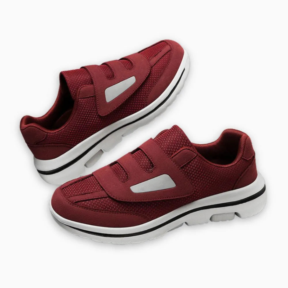 VELIONA™ - Chaussure à scratch homme – Confort ultime & style facile à enfiler