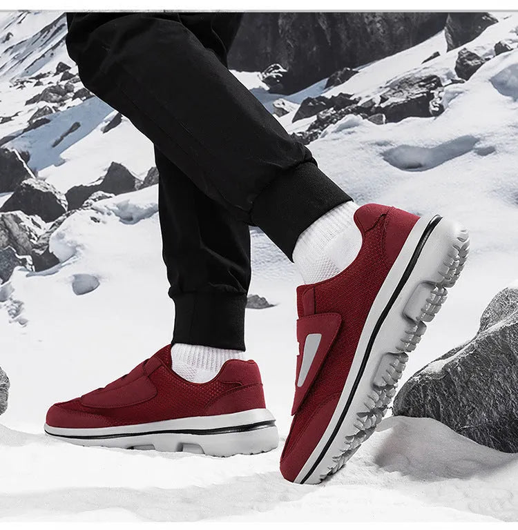 VELIONA™ - Chaussure à scratch homme – Confort ultime & style facile à enfiler