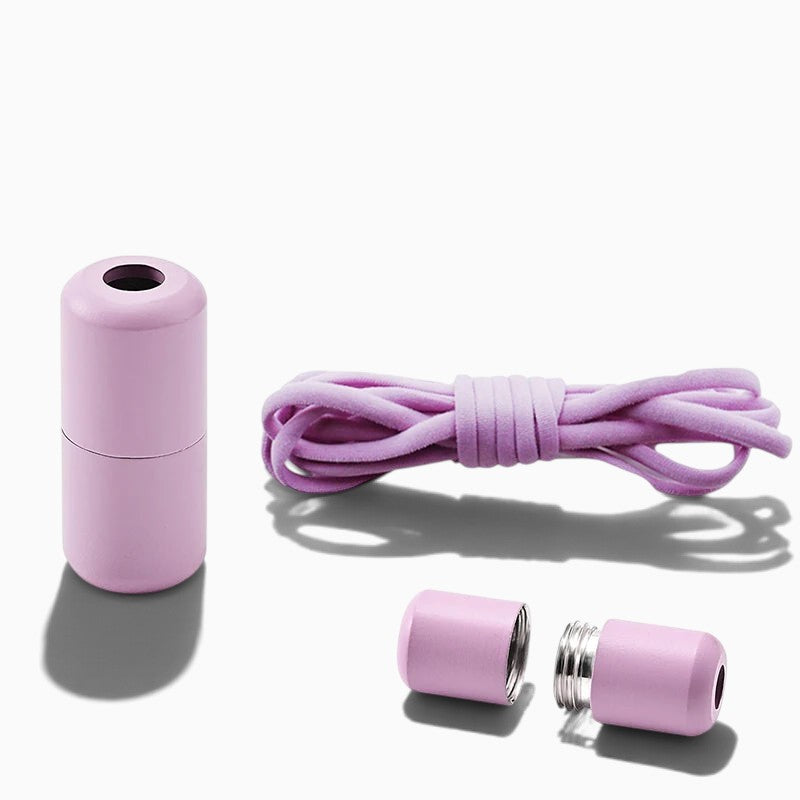 Lacet élastique plat rose LACÉO par Orthopodys, marque exploitée par AIIBORI (SASU) avec fermoir métallique assorti.