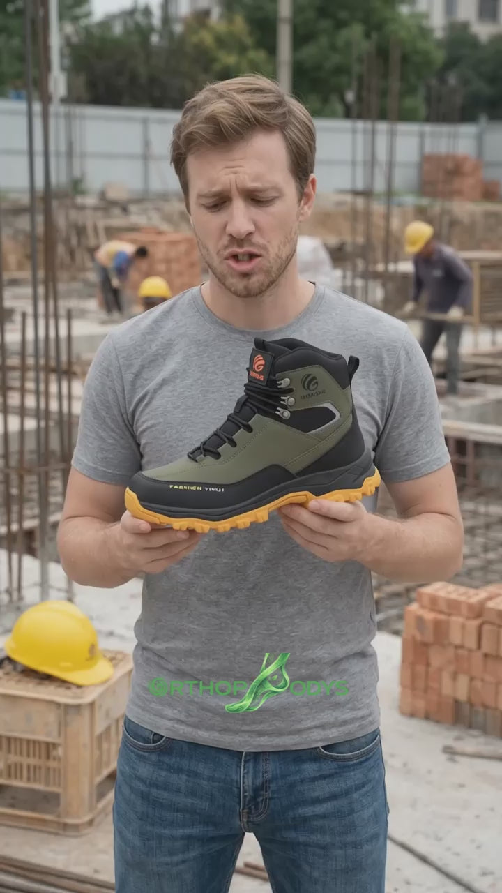BRONX™ - Chaussure de sécurité orthopédique – Confort et protection ultime