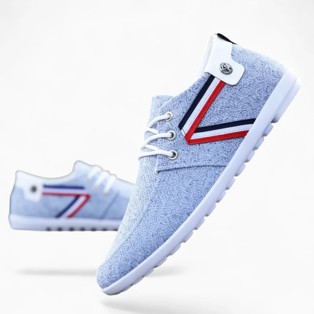 TRICOLORE™  -  basket homme en toile